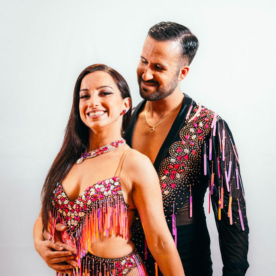 Fabrizio Febi & Giulia Michelini Italian dancers