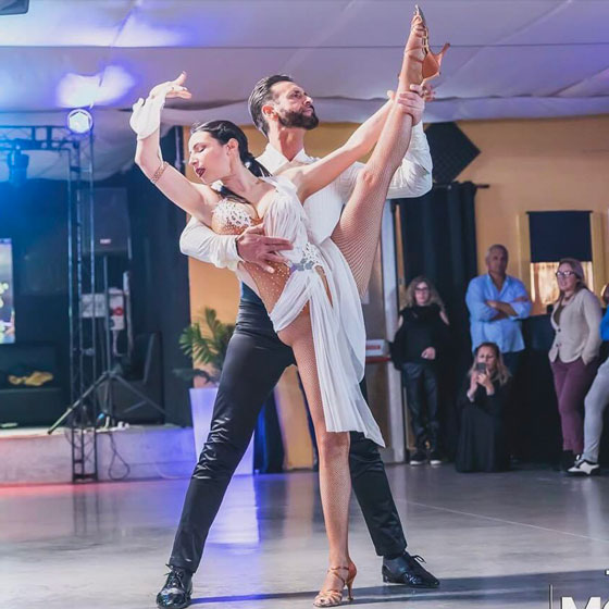 Grabiele Maccioni & Laura Perraro ballerini di salsa fusion